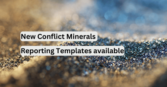 Conflict Minerals: New Version of EMRT and CMRT Reporting Templates available